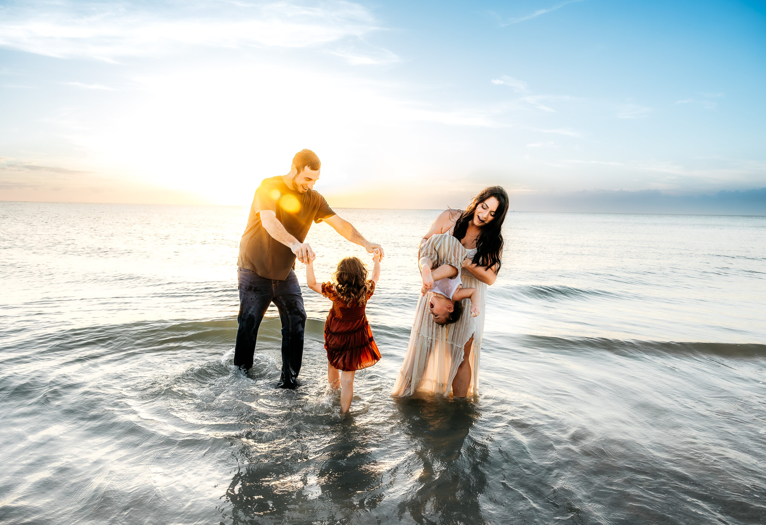 family session at naples beach